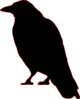 Crow Silhouette Clip Art